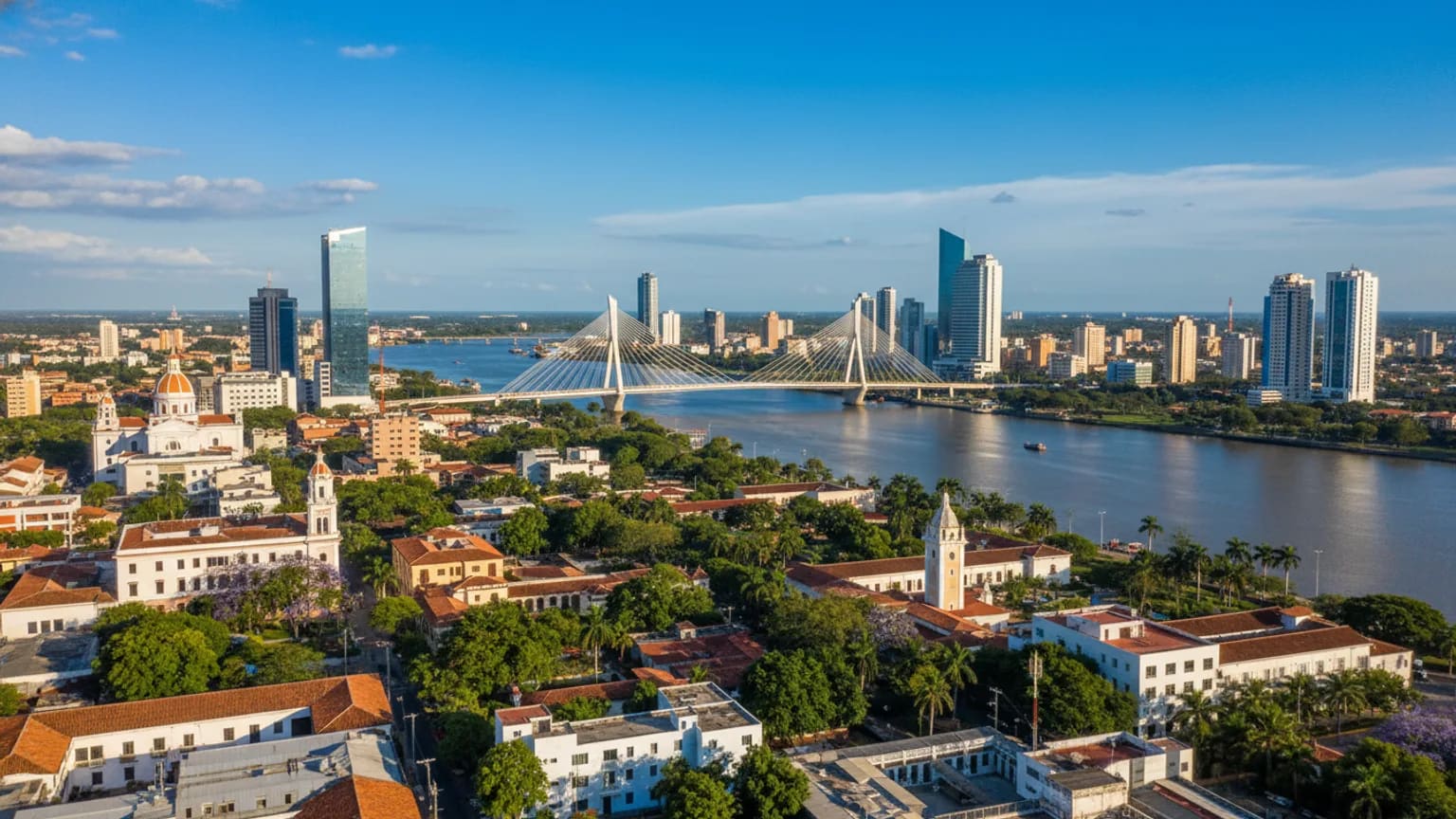 Vue panoramique de Barranquilla