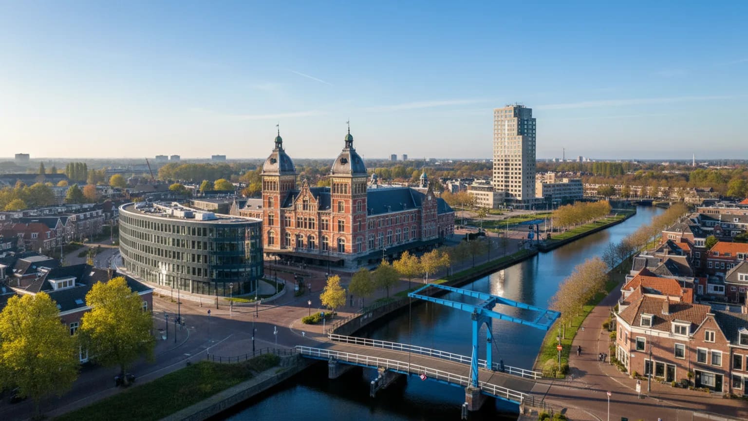 Vue panoramique de Hoofddorp