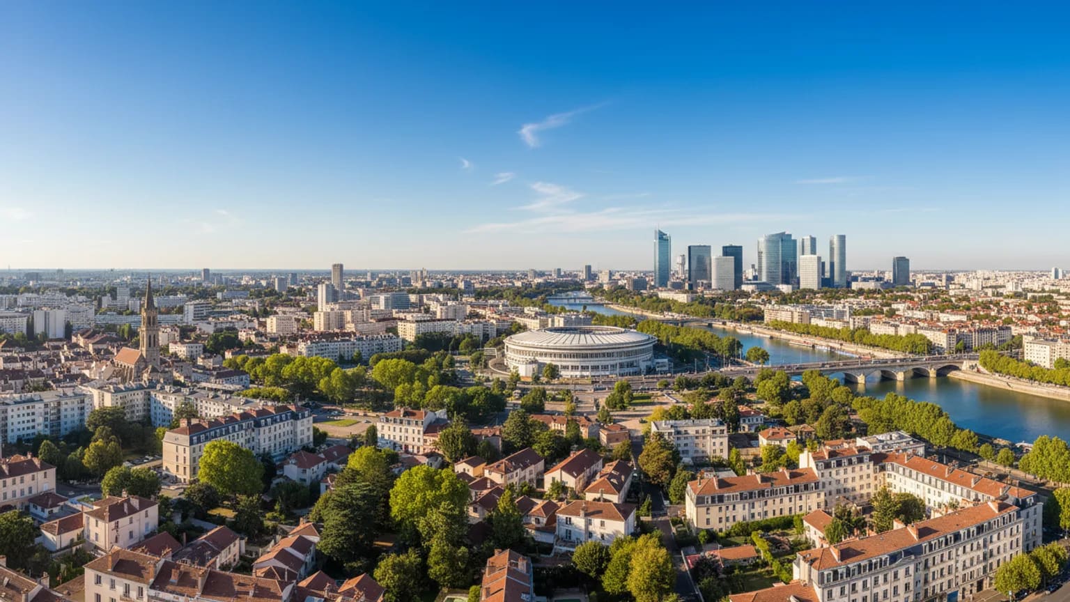 Vue panoramique de Colombes